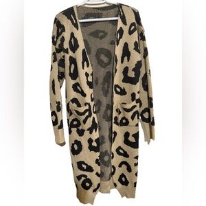 Leopard Print Women's Sweater
